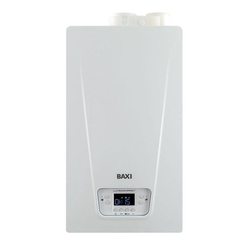 Centrala termica pe gaz in condensatie BAXI Luna Compact 28, kit evacuare inclus
