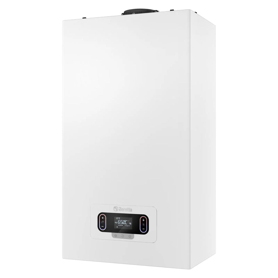 Centrală termică pe gaz în condensare Beretta MYNUTE EVO X 35 C, încălzire + ACM, 35 kW, kit de evacuare inclus