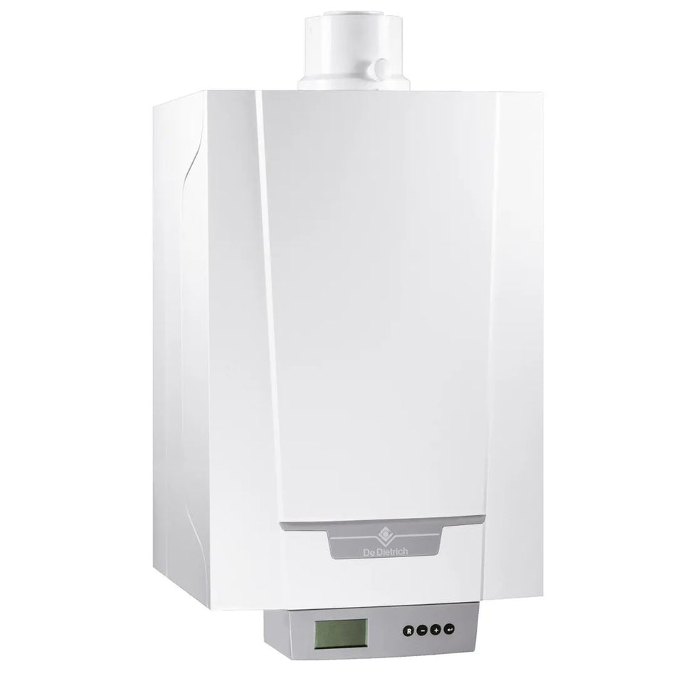 Centrală termică pe gaz în condensare De Dietrich Naneo PMC-S 34/39 MI, încălzire + ACM, 38 kW, kit de evacuare inclus